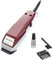 Moser 1411 Professioneller Mini-Haartrimmer, Bordeaux 4-teiliges Set