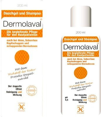 DERMOLAVAL Duschgel+Shampoo f.d.Hautpatienten 200 ml