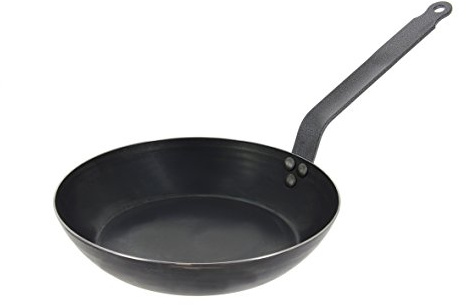 De Buyer 5300.28 Force Blue Blue Steel Frying Pan, 28 cm Diameter