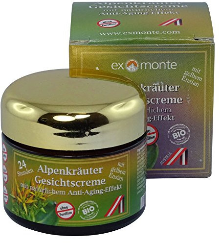 exmonte Alpenkräuter Gesichtscreme, 1er Pack (1 x 0.05 l)