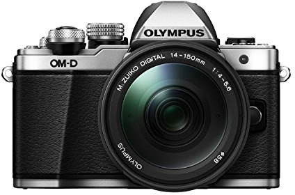 Olympus OM-D E-M10 mark II system camera (16 megapixels, 5-axis VCM image stabiliser, electronic viewfinder, with 2.36 million dot OLED, full-HD, Wi-Fi, metal casing), kit includes 14 mm - 42 mm lens (electric zoom), black.