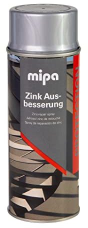 MIPA Zink-Ausbesserungsspray 400 ml - für verzinkte Oberflächen