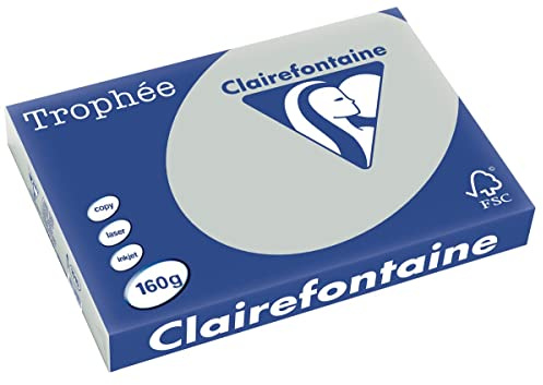 Clairefontaine 1010 Papier Tintenstrahldrucker grau