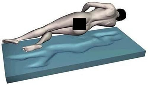 Supply24 since 2004 Gel Gelschaum Matratze Gelmatratze Deluxe 140x200 cm Höhe 21 cm, 8 cm Gelschaum Memory Schaum Raumgewicht RG 85 Soft weich = Schlafen wie auf dem Wasserbett ohne Seine Nachteile