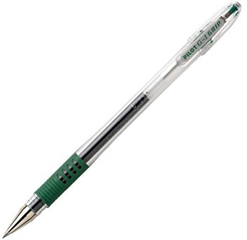 PILOT 158827 Gelschreiber G1-5 Grip, Strichfarbe: grün
