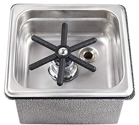 YBB Portátil Cocer al Vapor Lanzador Rinser Lavabo Vaso Rinser per Bar Cafetería