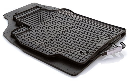 kh Teile Gummi Fußmatten Auris (Passgenaues Set, 4-teilig) Gummimatten 4-teilig schwarz