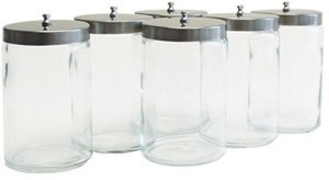 Unlabeled Sundry Jars - One Glass jar with Cover