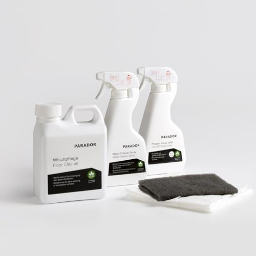 Parador Pflegeset weiß für weiß-pigmentierte Echtholzböden - Set für 50m²