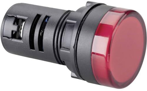 BARTHELME 58630215 LED Signalleuchte, weiß, 12 V/DC, 12 V/AC, 240 V/AC 20 mA, 1 Stück