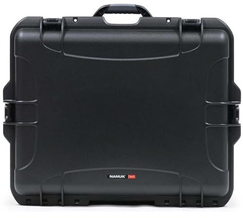 Nanuk 945 wasserdichter Hartschalenkoffer, leer, Schwarz