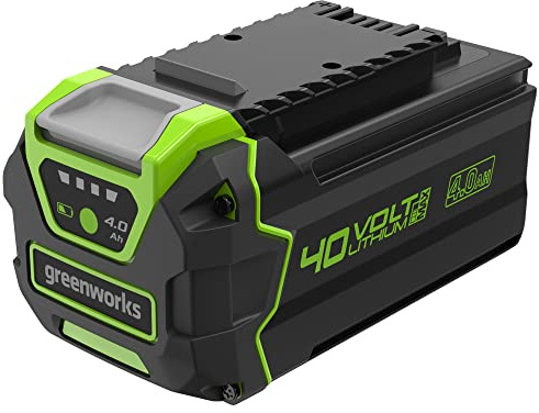 Greenworks 40V 4.0Ah Lithium-Ion Battery (Genuine Greenworks Battery / 75+ Compatible Tools)