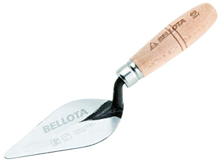 Bellota 5902 - Truelle avec Manche en Bois pour Travaux de Finition et de Retouche en Maçonnerie, Dimensions 93 x 60 x 252 mm
