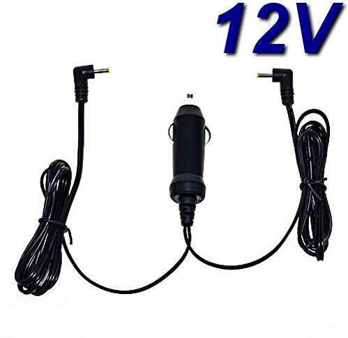 Top CHARGEUR * Cargador Coche Mechero con 2 Salidas 12V Reemplazo Recambio Reproductor DVD Portátil Takara VRT197