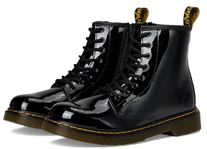Dr. Martens INFANTS Patent BLACK 15373003 Unisex-Kinder Schnürhalbschuhe