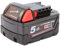 Milwaukee Akku, M18 B5, 18 V/5.0 Ah Red Li-Ion