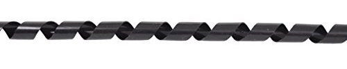 Spiralband Kabelschlauch Kabelschutz 10 Meter Schwarz Durchmesser: 1,5-18mm