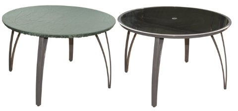 Bosmere Protector 6000 | Circular Table Top Cover With Drawstring | D 90cm - 120cm | 100% Waterproof, UV Protected, Heavy Duty 600D | 6 Year Guarantee | C547
