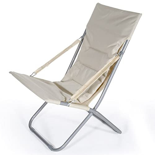 VERDELOOK Maiorca, Poltrona da Giardino Imbottita, 84x60x92 cm, Écru