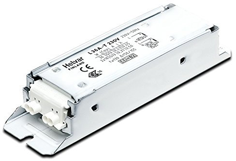 Helvar, reattore magnetico da 36 W (anche da 30 W), induttore a filo avvolto,