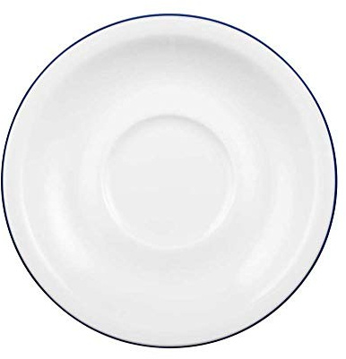 Seltmann Set di 6 piattini da caffè, 14,5 cm, colore: blu