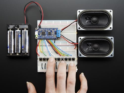 Adafruit Audio FX ljudkort + 2 x 2 W Amp – WAV/OGG Trigger – 16 MB