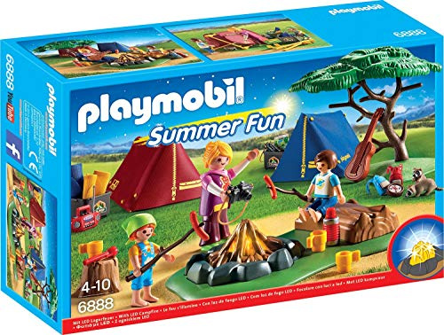 Playmobil - 6888 - Camp with LED Campfire