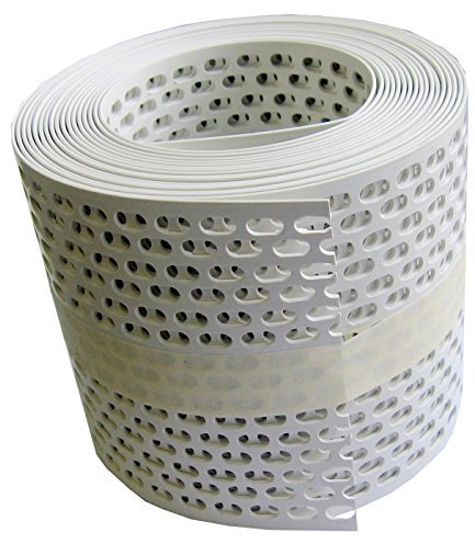 Traufgitter 180 mm weiss/Rolle a 5 lfm