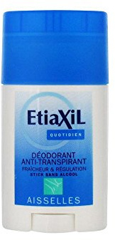 Etiaxil quotidien stick déodorant anti-transpirant fraicheur et régualtion sans alcool 40ml