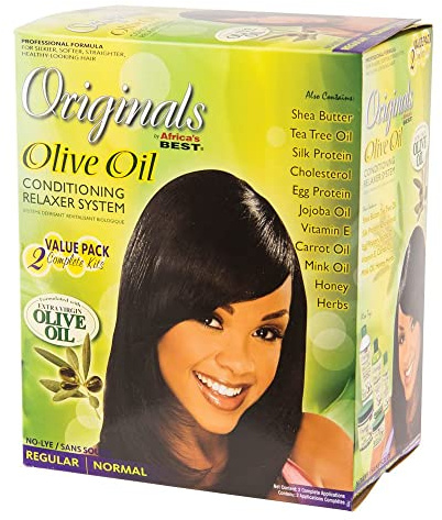 AFRICA'S BEST - Relaxer Kit Regular Doppelpack, (1 X 1 PCS)