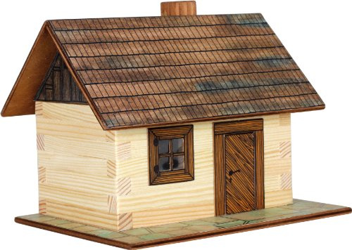 Walachia 8594036430013 - Nr. 1 Holzbaude Hütte Holz Modellbauset, Modellbahn Spur 1/ LGB 1:32