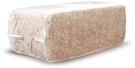 GALAMIO Miscanthushäcksel Mulch Hackschnitzel Abdeckmulch Schilf Garten Beet Dekor Miscanthus Mix 1-50mm 20kg Sack / 1 Karton Paligo