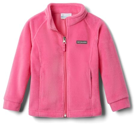 Columbia Baby Girls Benton Springs Fleece Jacket, Pink Ice, Small
