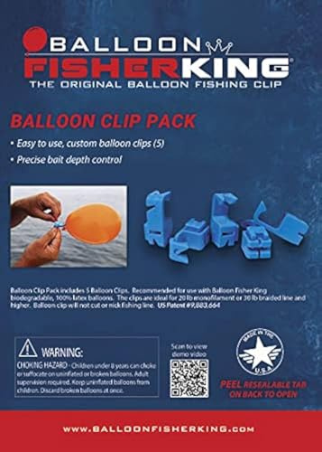 Balloon Fisher King - Balloon Clip Pack