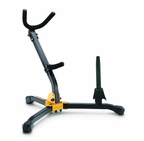 Hercules 532B Floor Stand Collapsible Keep Your Saxo or Tenor Sax with S. Alto/Tenor/Clarinet For Floor Safety