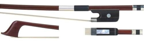 GEWA Bassbogen, Kontrabassbogen Massaranduba 1/4, französisches Modell, kantige Stange 1/4 kantige Stange, gute Qualität
