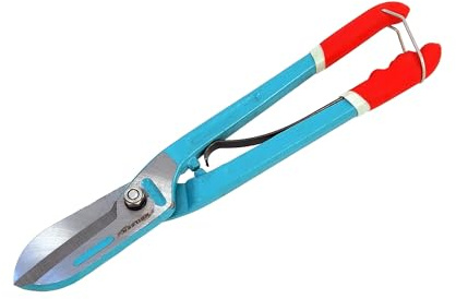 Neilsen CT1933-250mm (10in.) Heavy Duty Tin Snips Metal Shears with Manual Operation, for Cutting Steel Banding and Sheet Metal in Fabrication and Repair Tasks