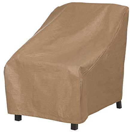 DUCKCOVERS Essential Water-Resistant 32 Inch Patio Chair Cover, Outdoor Chair Covers