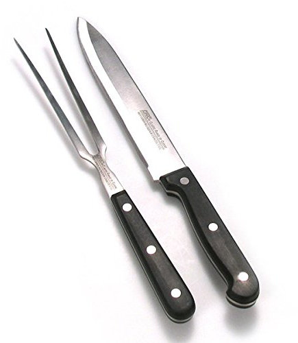 FranquiHOgar Continental Couteau et fourchette à découper en acier