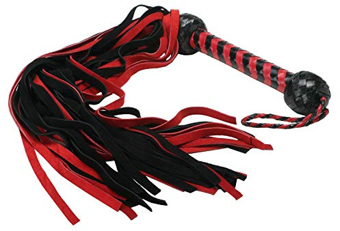 Suede 80cm S & M Flogger