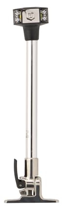 attwood 7812-S-7 Lightarmor Folding 12-Inch LED 3 Nautical Mile Masthead/Anchor Light, Silver