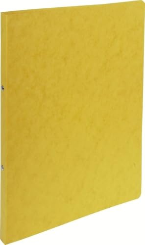 Exacompta Ringbuch A4 Manila-Karton 15mm 2 Ringe gelb