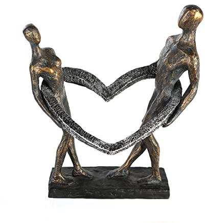 Casablanca - Figura Decorativa (Poli Bronce, 31 cm)