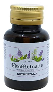 NUTROSCALP 70 CAPSULE 500 MG - Integratore alimentare naturale Rimineralizzante - Vitamine complesso B - Biotina Equiseto Fucus - Anticaduta- Fitofficinalia