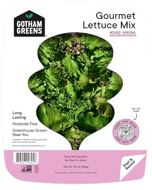 Gotham Greens Gourmet Medley Lettuce, 4.5 Ounce