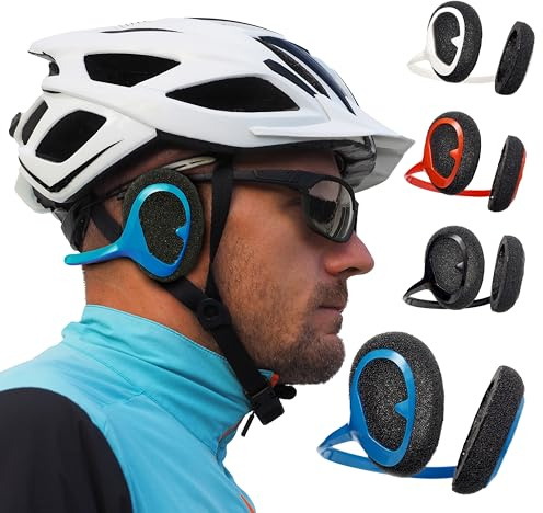 Windfree Ohrenschützer - Lässt Windgeräusche verstummen - Fahrrad Zubehör für E-Bike,Rennrad,Mountainbike & Gravel - Gehörschutz Fahrradzubehör für Männer & Damen - Geschenke für Radfahrer