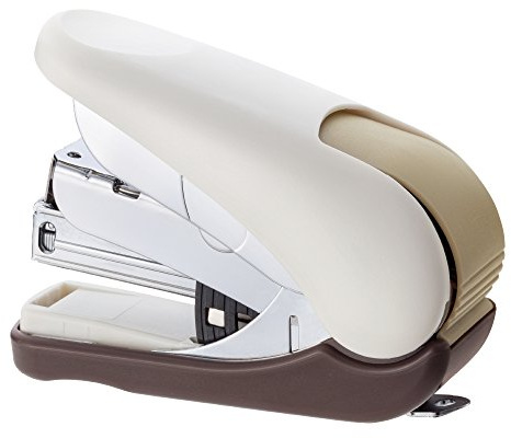 Plus Stapler ST010VN 30-714 Flat Clark Hit, 32 Bound, White