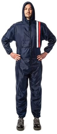 Lackieranzug, 100% Polyester, mit Kapuze, Gr.XXXL