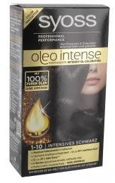 Syoss Oleo Intense 1-10 Intensives Schwarz 115ml, 3er Pack (3x115ml)