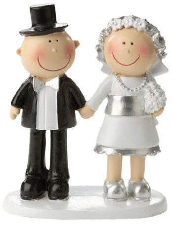 Jubiläumspaar : Figuren Pour Noces d'argent - 85 mm, en polyrésine